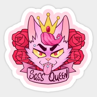 SASS QUEEN Sticker